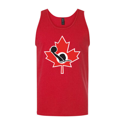 Gildan Men's Leaf Crest Printed Tank Top Thumbnail