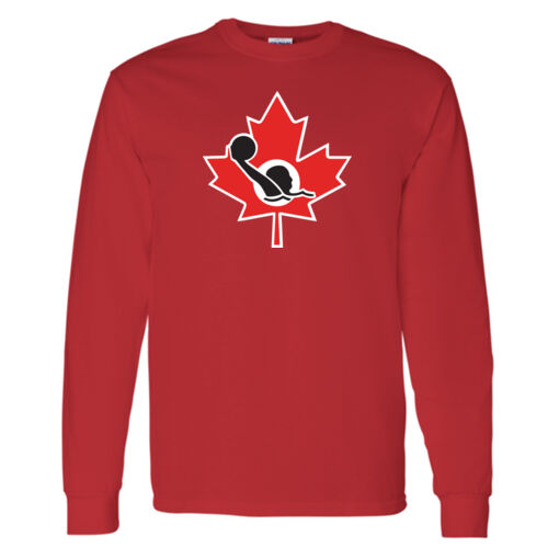 Gildan Unisex Leaf Crest Printed Long Sleeve Thumbnail
