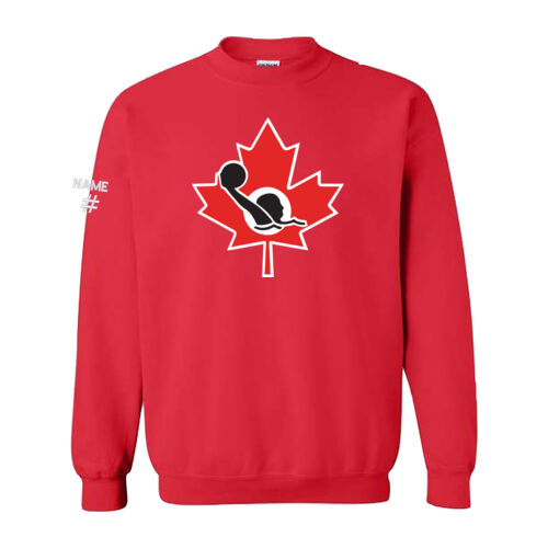 Gildan Unisex Leaf Crest Printed Crewneck Thumbnail