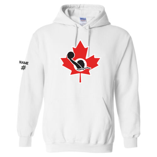 Gildan Unisex Leaf Crest Printed Hoodie Thumbnail