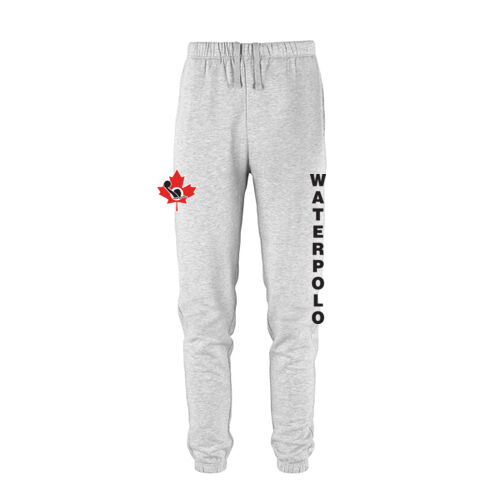 Dash Unisex Water polo Leaf Emblem Printed Sweatpants  Thumbnail